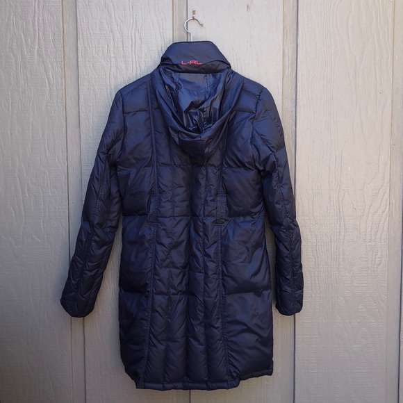 RALPH LAUREN Down Long Jacket Size S ✨ - Picture 3 of 4